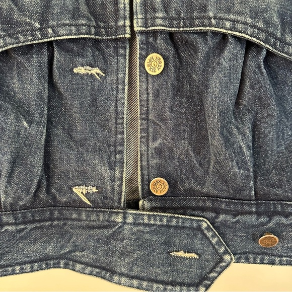 Vintage 80’s Krazy Krinkle Denim Jacket - Picture 12 of 12